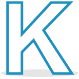 Icon showing the letter K