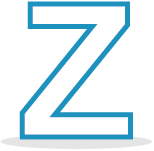 Icon showing the letter Z