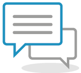 Icon to represent 'Have your say'
