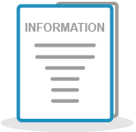 Illustrated icon of some information leaflets