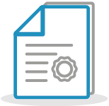 Icon to represent NHSGGC finances, publications and reports