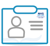 Staff ID badge icon