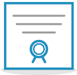 Illustration of a certificate