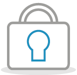 Icon image of a padlock