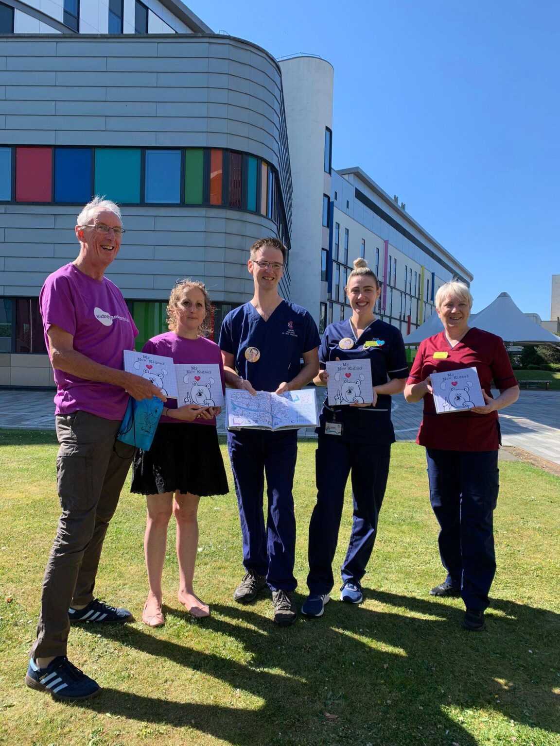 Special ‘My New Kidney’ transplant book praised as it arrives at Royal