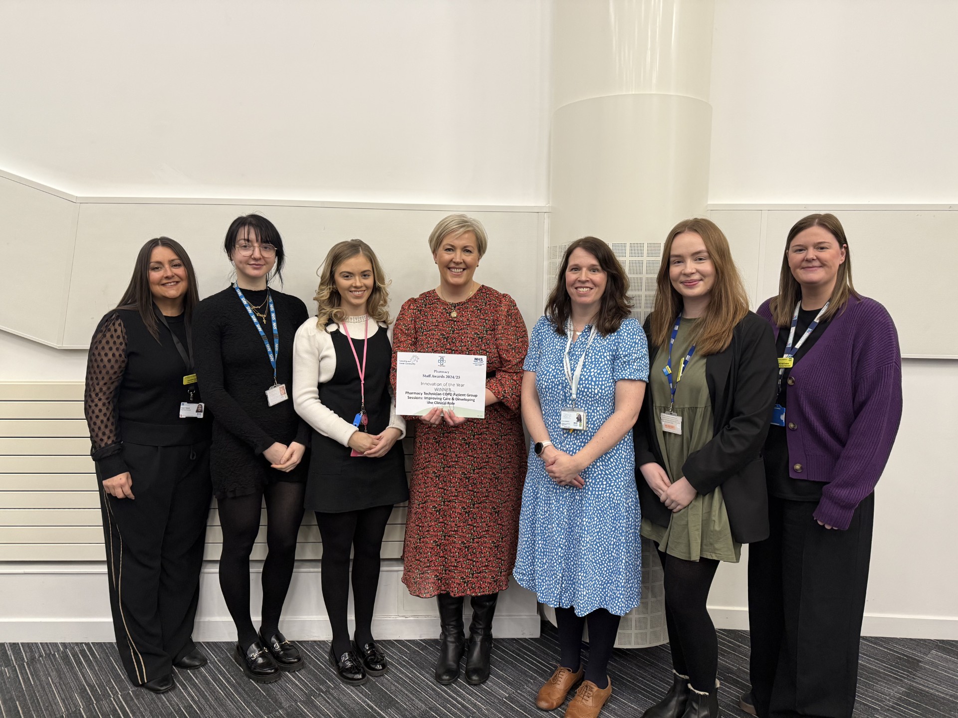 Pharmacy team win top award for COPD patient education sessions