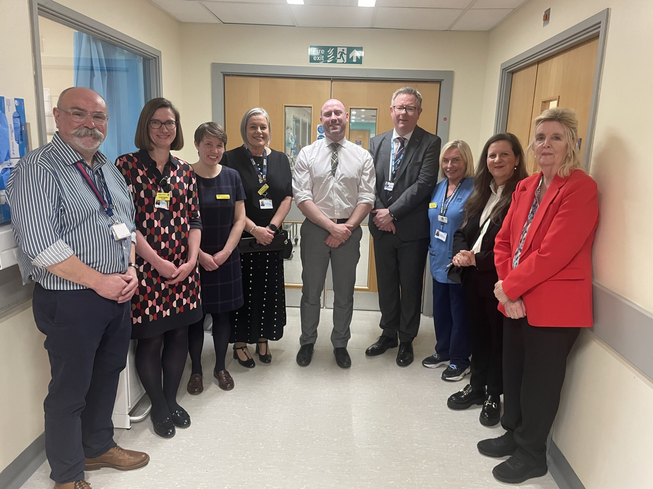 Health Secretary visit to NHSGGC Frailty Service