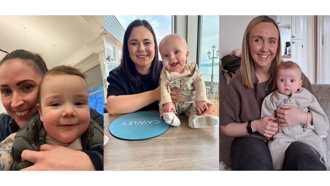 Paisley women praise the support of infant feeding team