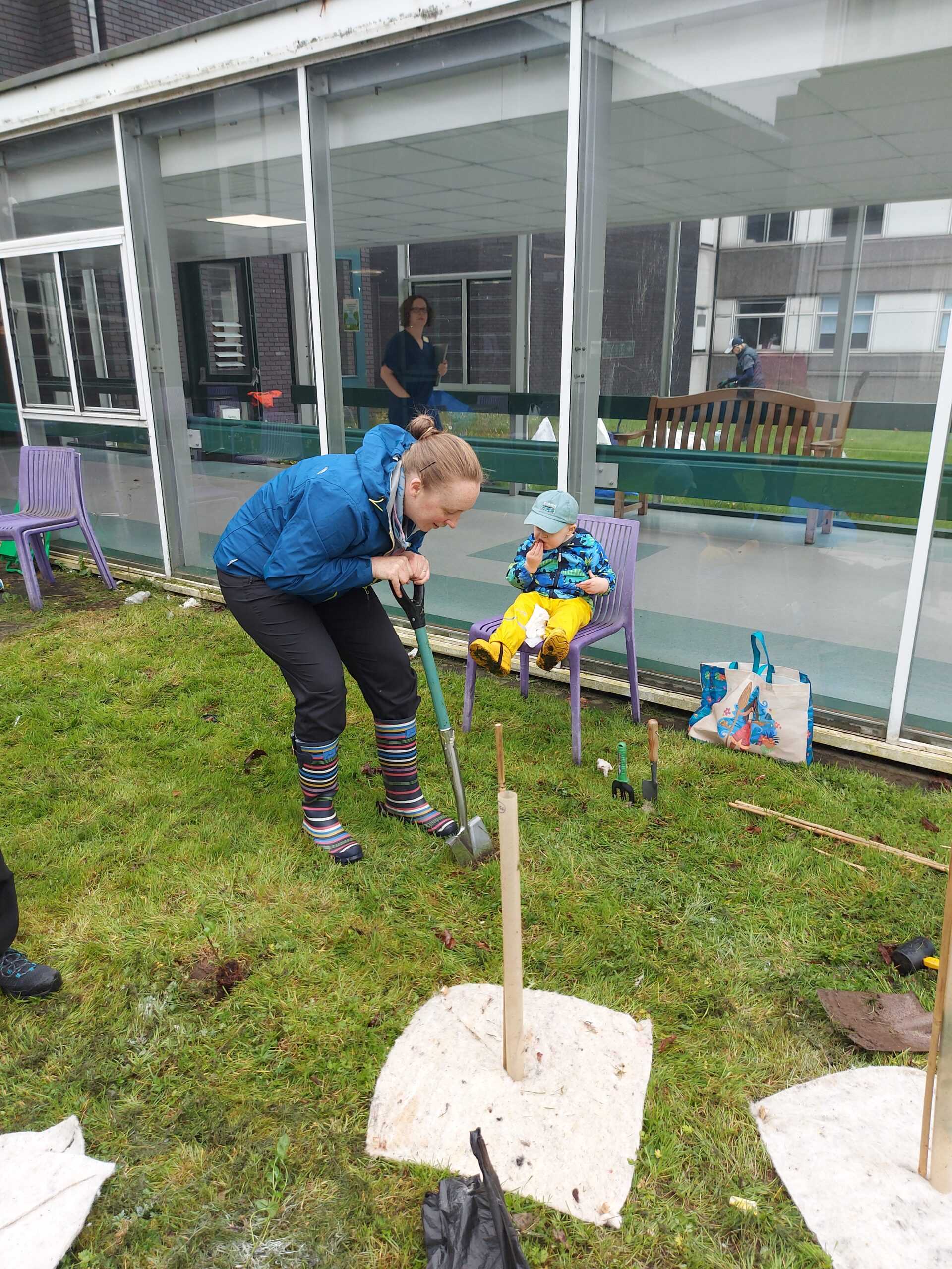 Royal Alexandra Hospital tree planting