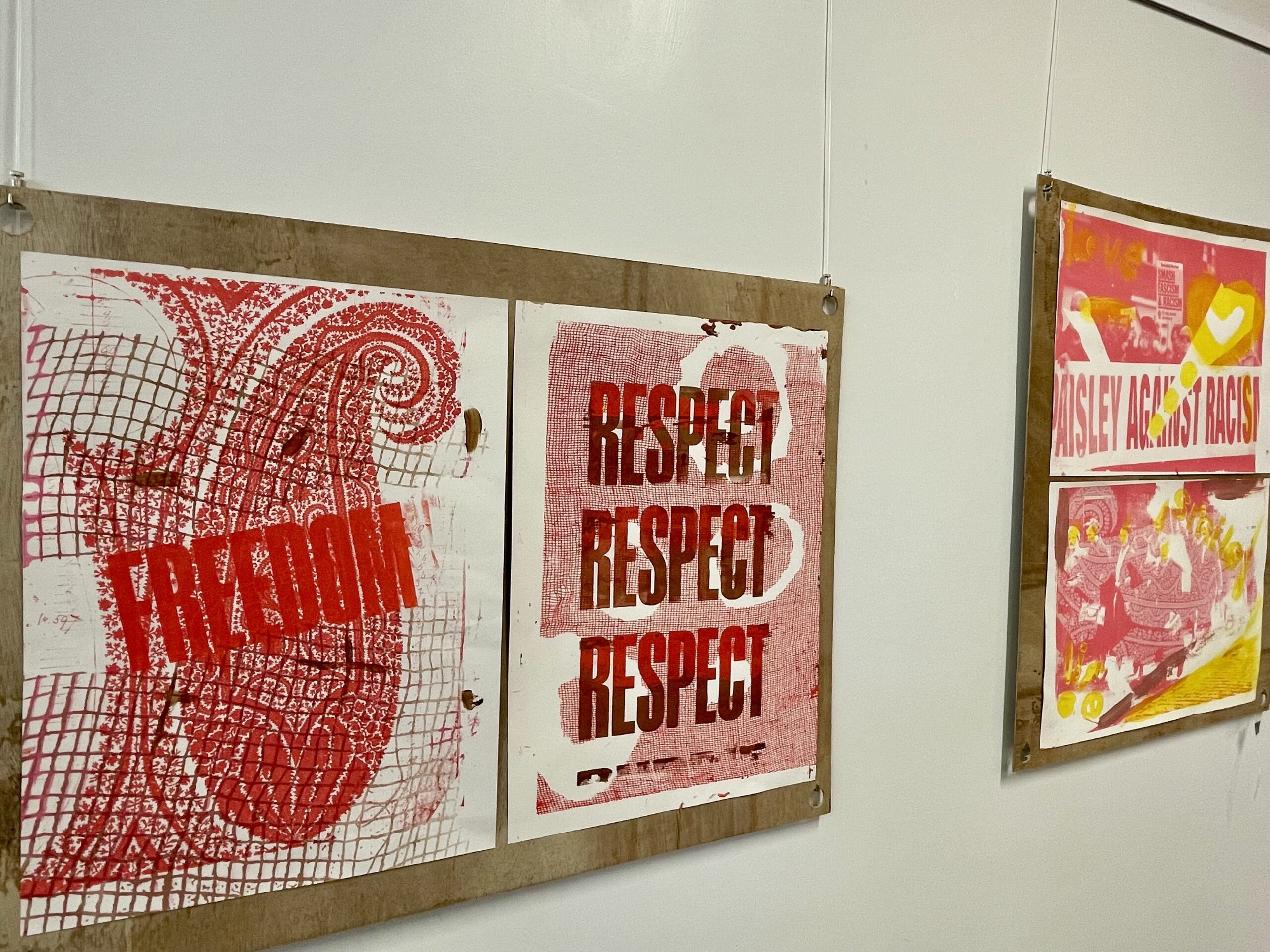 Exhibition by local school pupils goes on display at the RAH