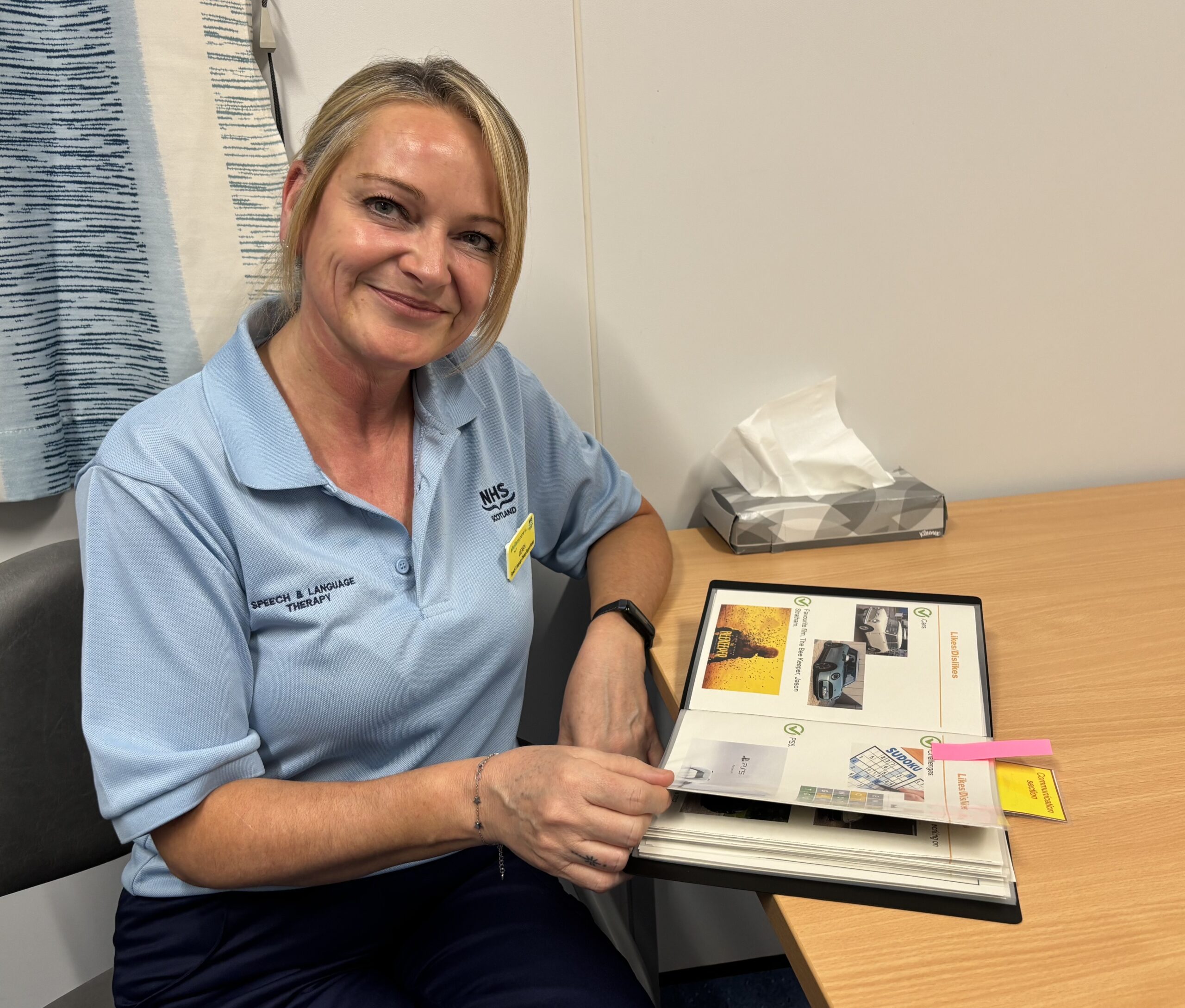 Autobiographical ‘life story’ books used to support dementia and stroke patients who struggle to communicate