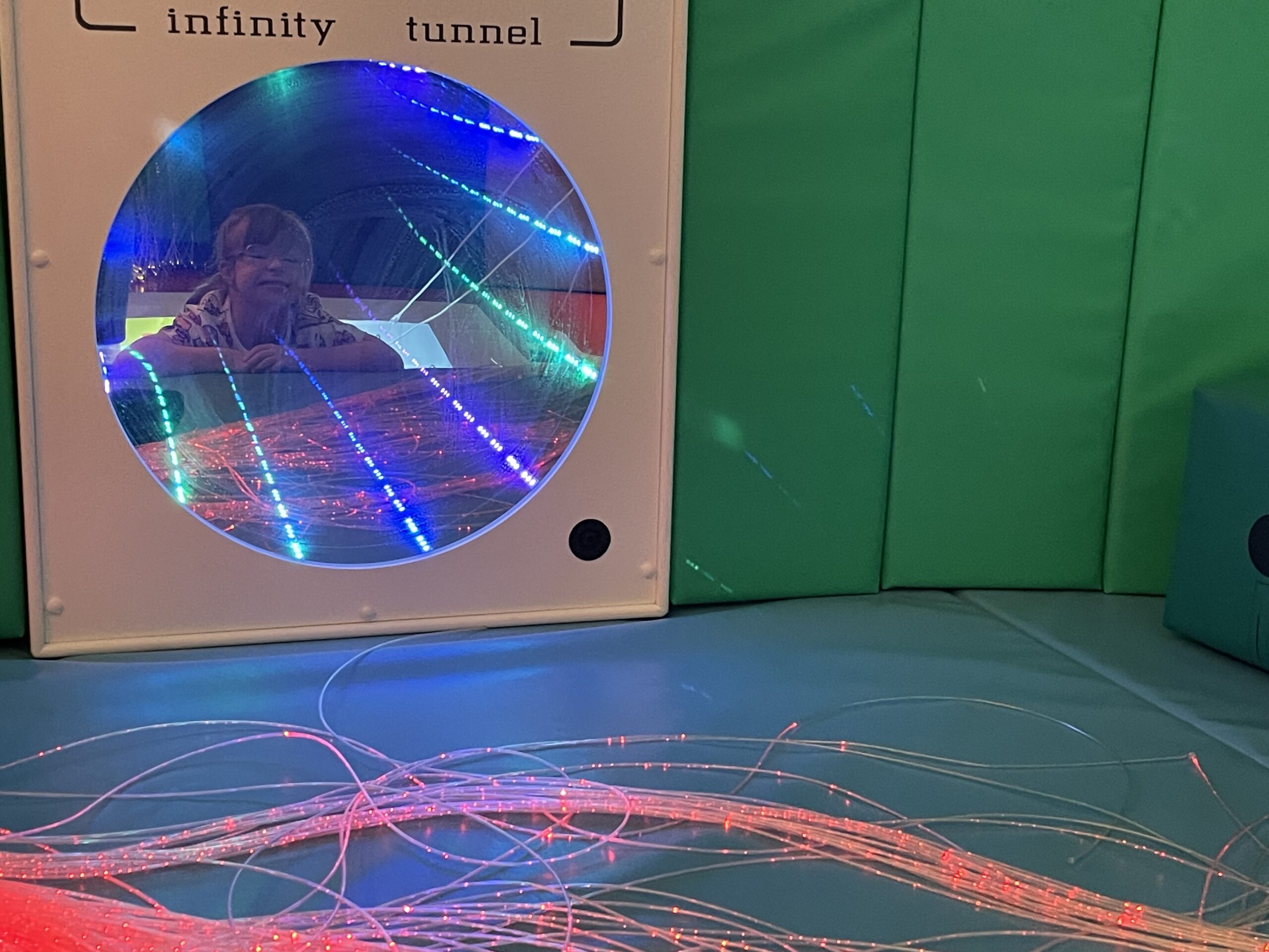 Sensory room delights families at the Royal Hospital for Children, Glasgow