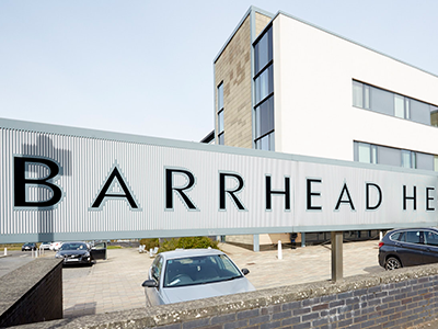 external photo of Barrhead Health and Care Centre