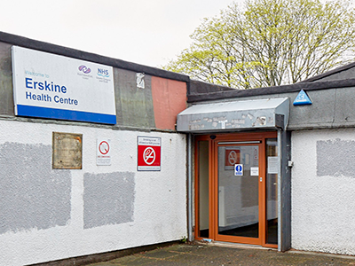 External photo of Erskine Health Centre