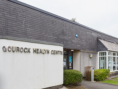 External photo of Gourock Health Centre