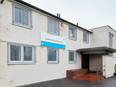 External photo of Larkfield Child and Family Centre