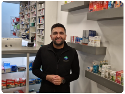Photo of Azhar Sheikh a Community Pharmacist