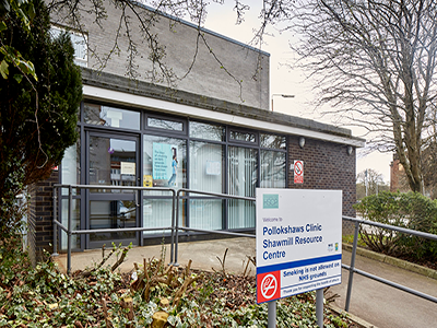 External photo of Pollokshaws Clinic