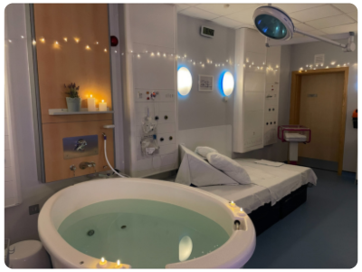 Photo of the Alongside Midwifery Unit at the Queen Elizabeth Maternity Unit