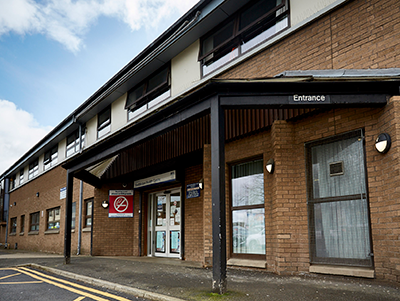 External photo of Shettleston Health Centre