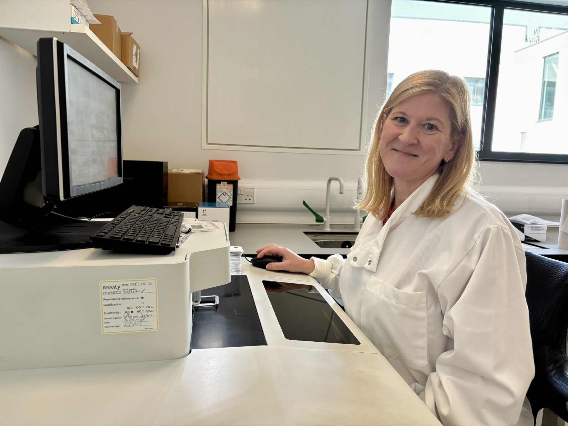 Pilot test for rare condition in newborns