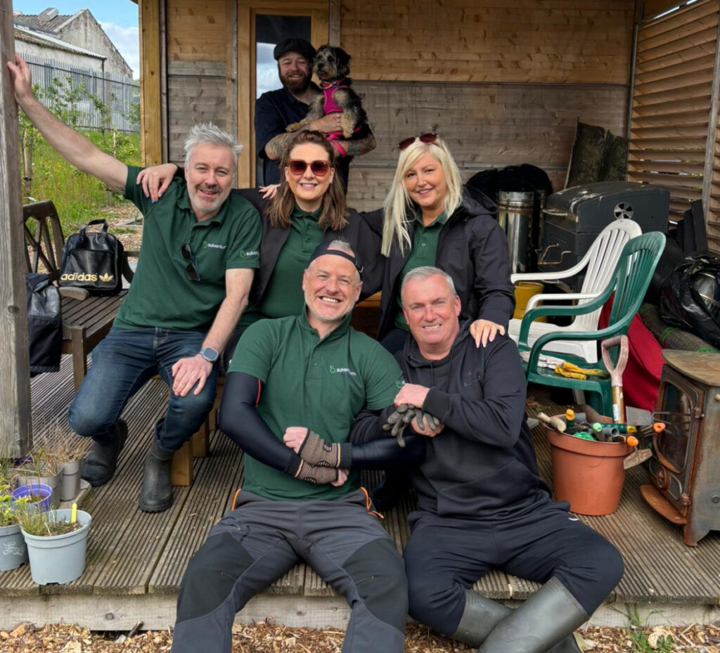 Inverclyde Shed volunteering day.