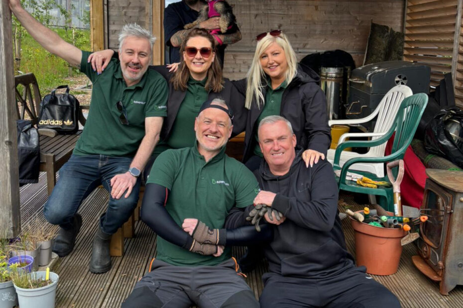 Inverclyde Shed volunteering day.