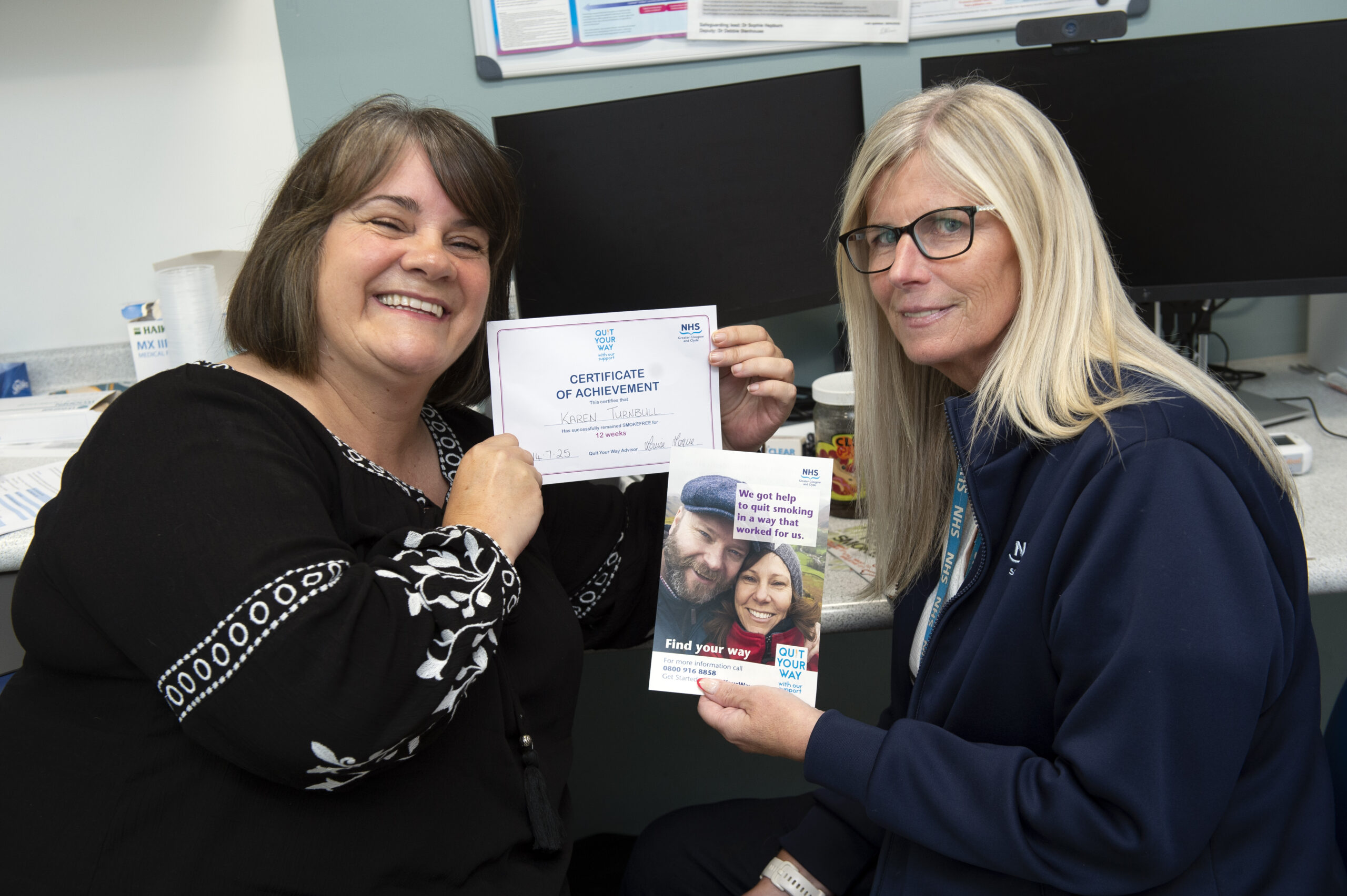 Karen gets her smile back after quitting smoking