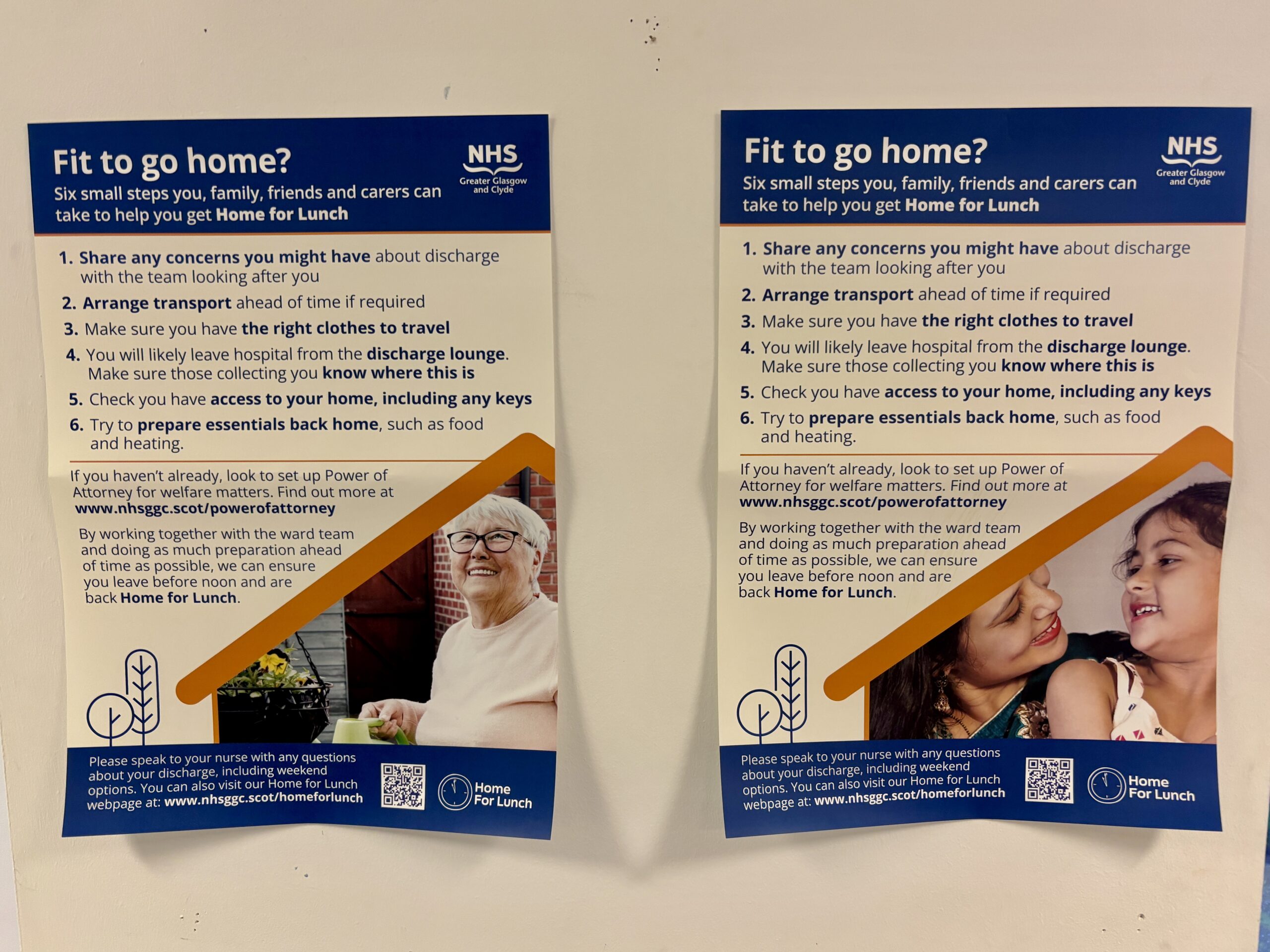 NHSGGC asking for help to get patients ‘Home for Lunch’