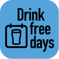 Drink free days app icon