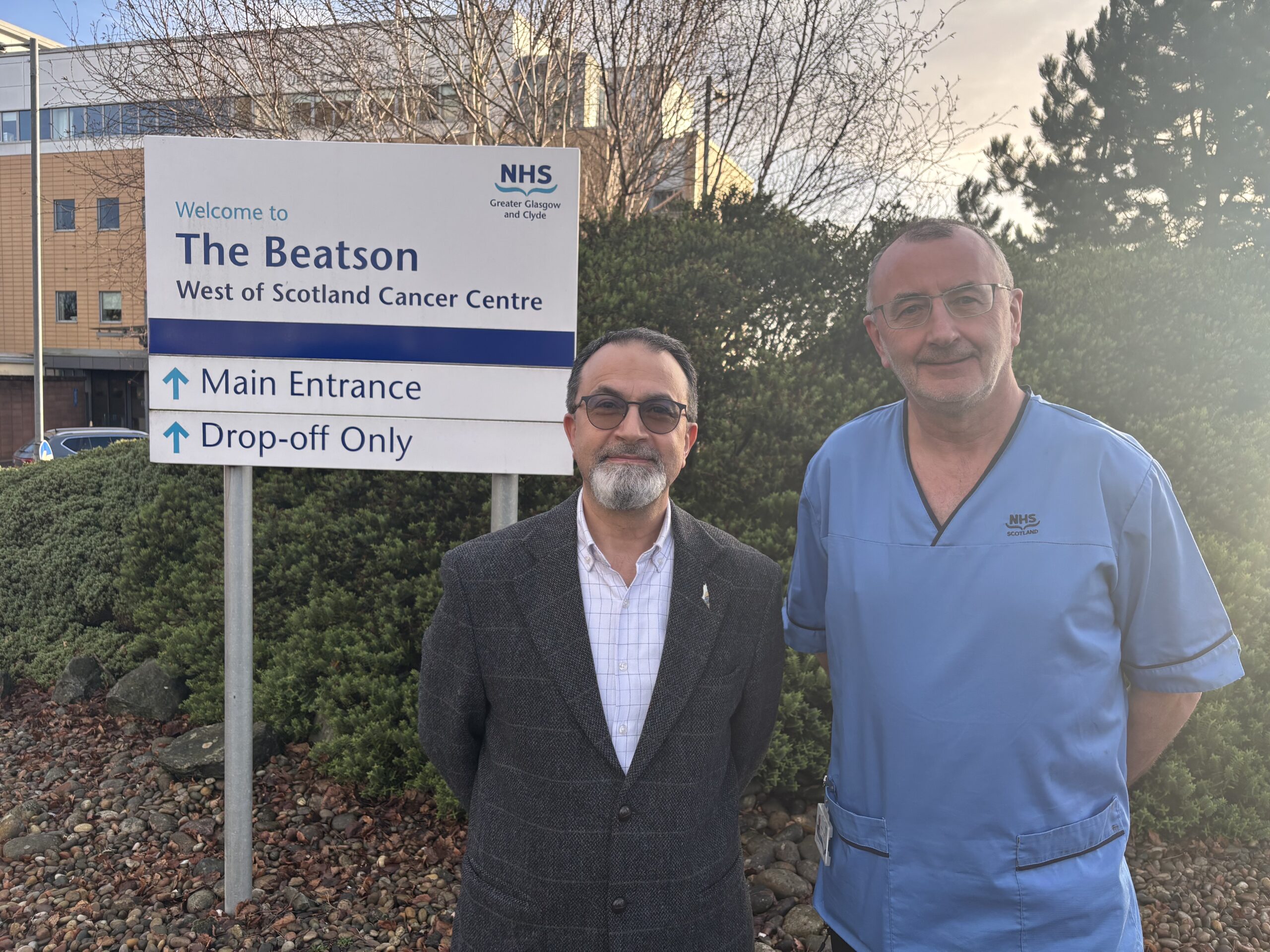 Beatson clinicians share breast cancer care collaboration in Gaza