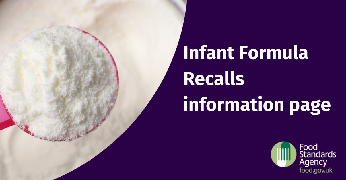 Infant milk product recalls