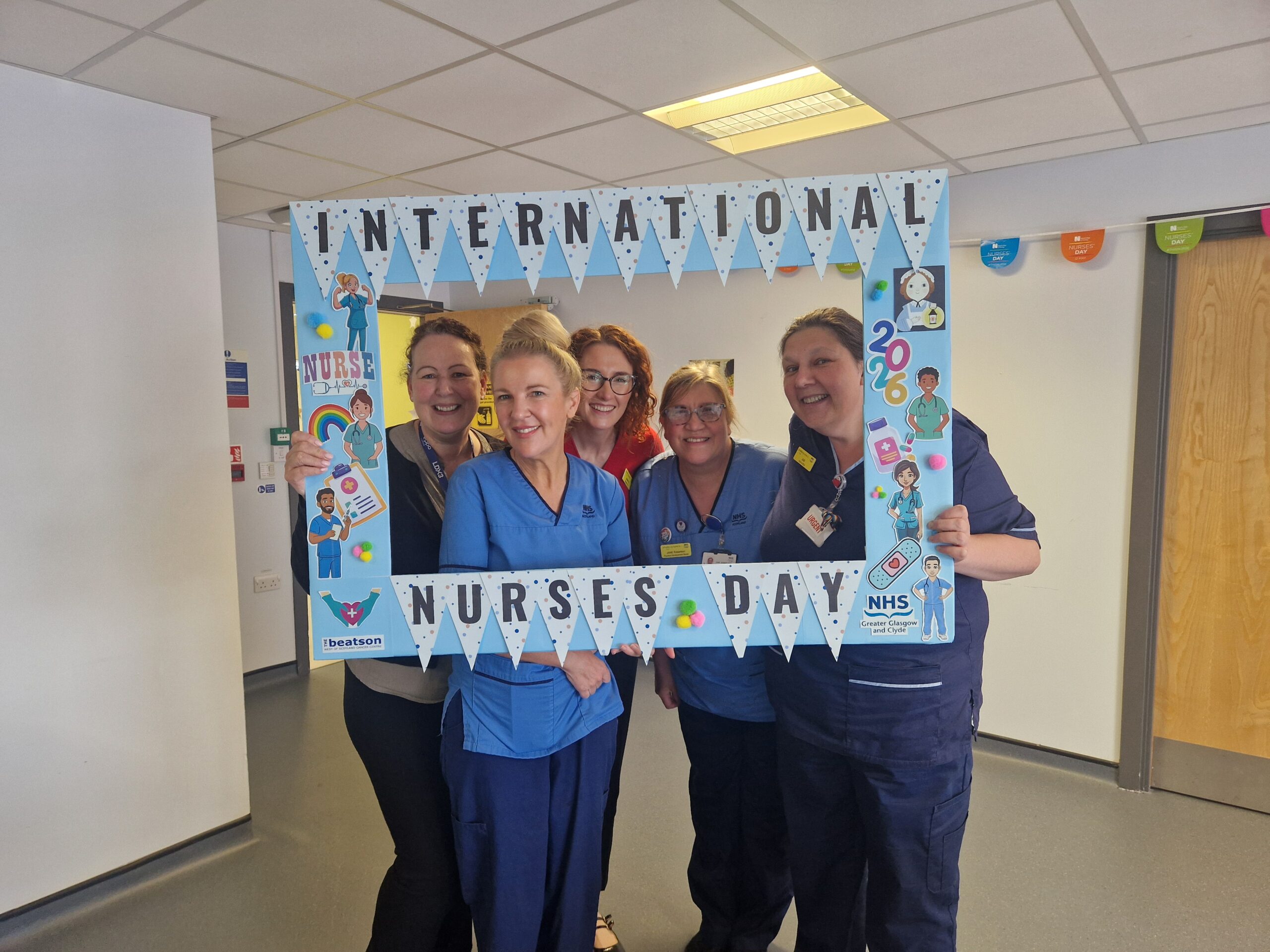 NHS Greater Glasgow and Clyde celebrates nurses for International Nurses Day