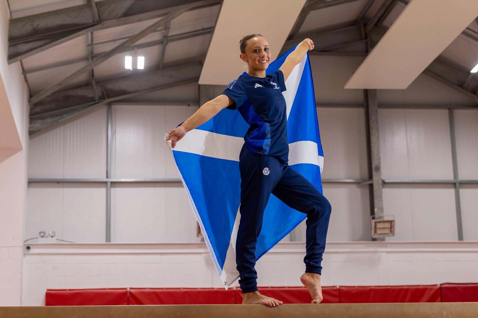 Royal Hospital for Children cheers on Ava to the Commonwealth Games