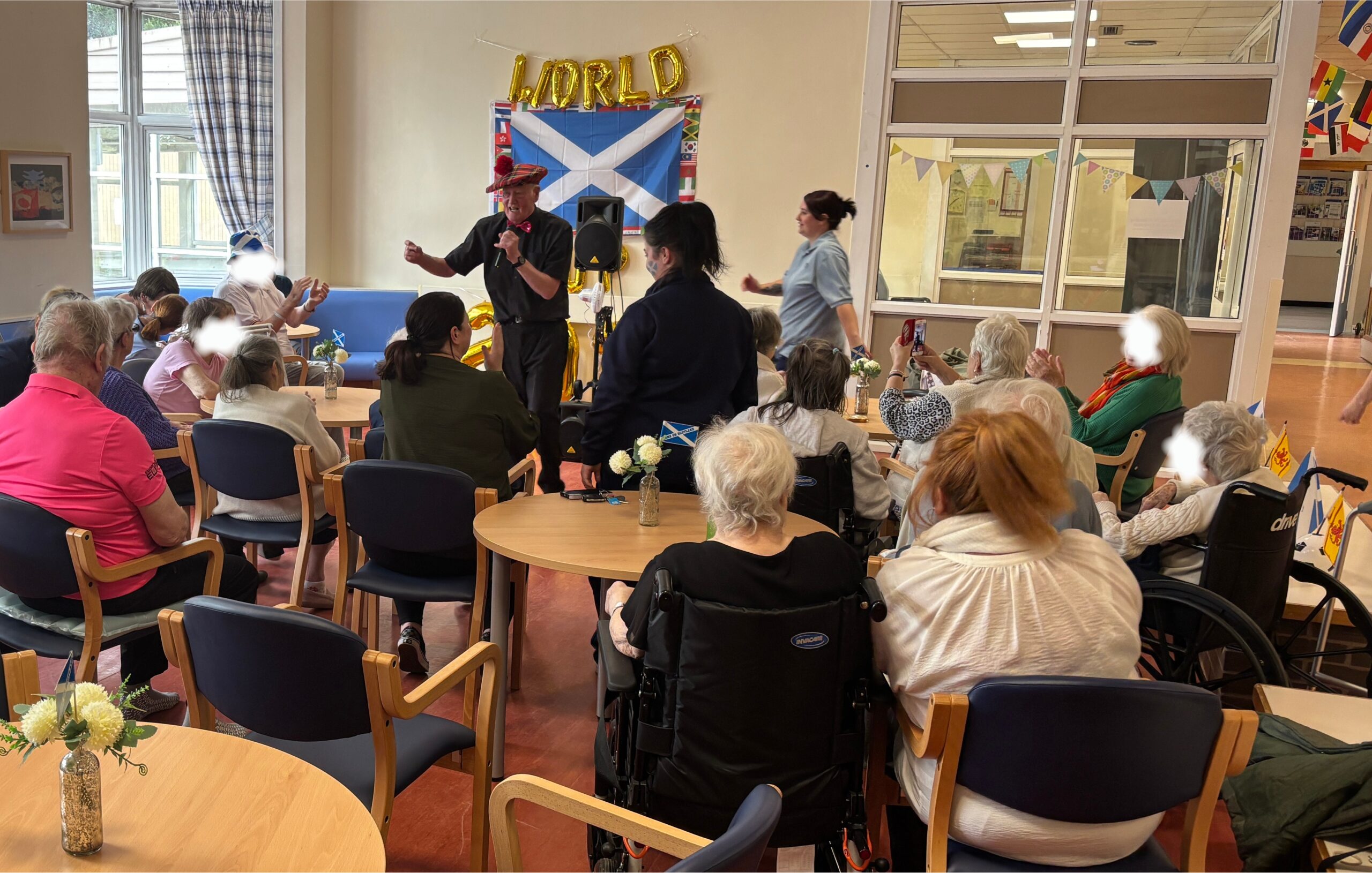 World Cup Party Brings Joy to Lightburn Patients as Activities Boost Wellbeing in Hospital