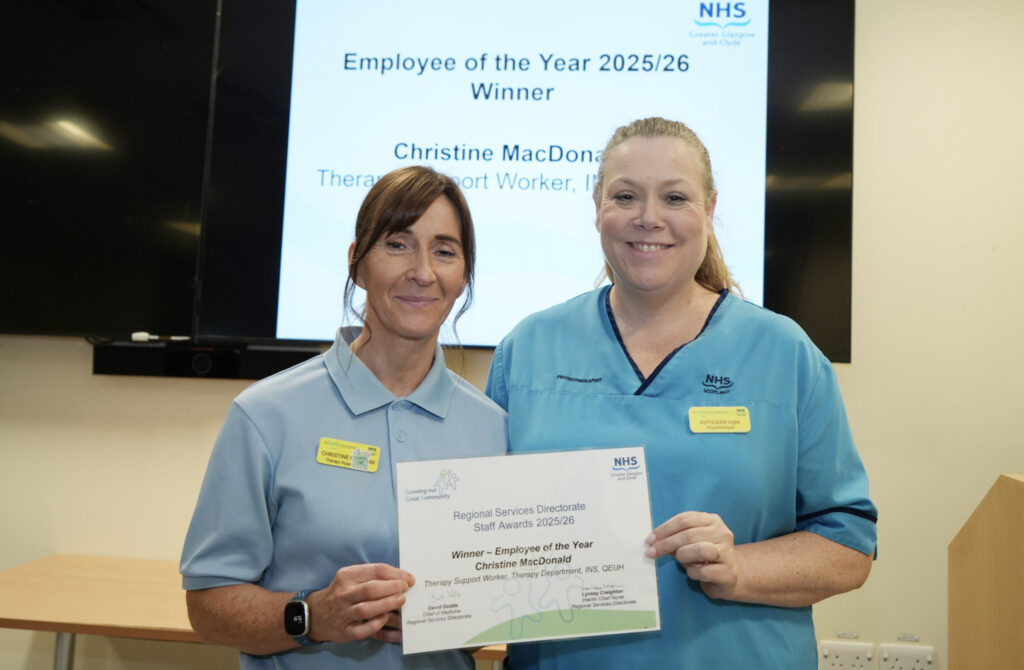Employee of the year and her nominee