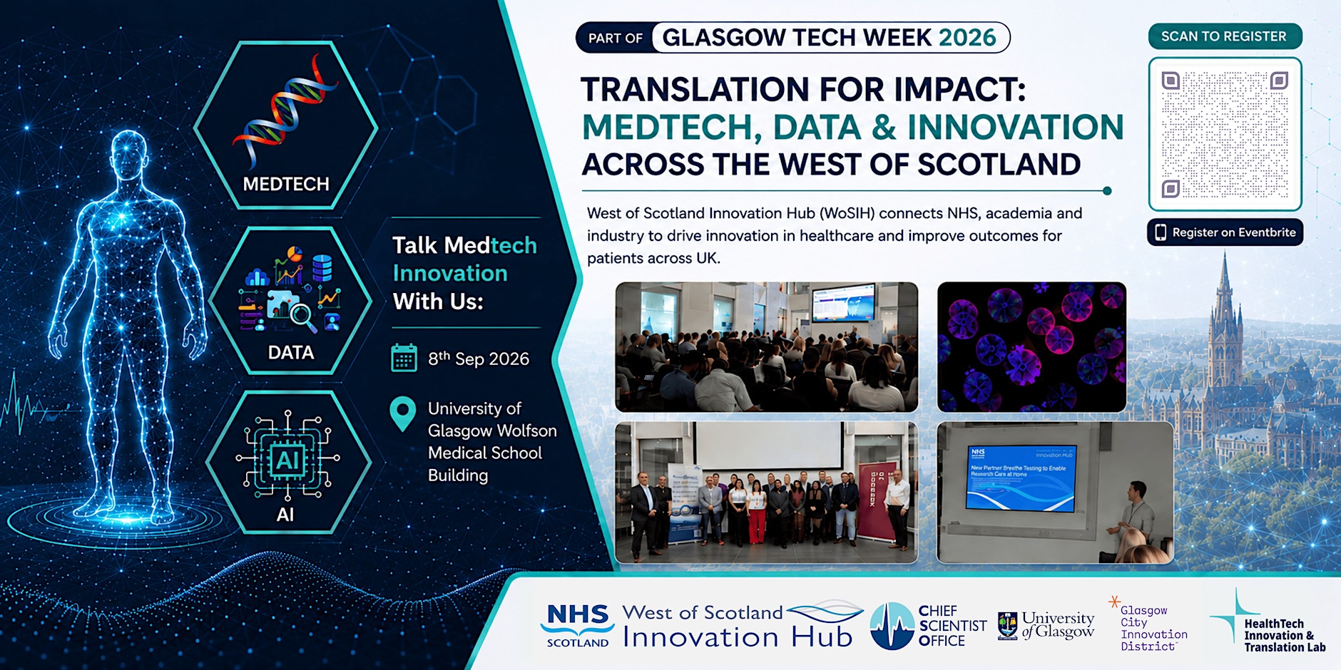Translation for Impact: Bringing healthcare innovation to life during Glasgow Tech Week